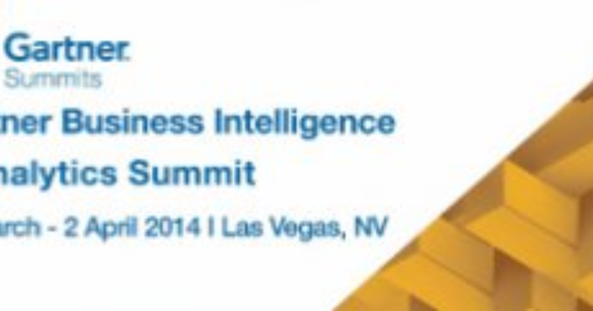Tendencias de CPM para 2014 del BI & Análisis Summit de Gartner Prophix